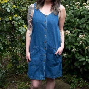 Vintage 1990s Denim Jumper